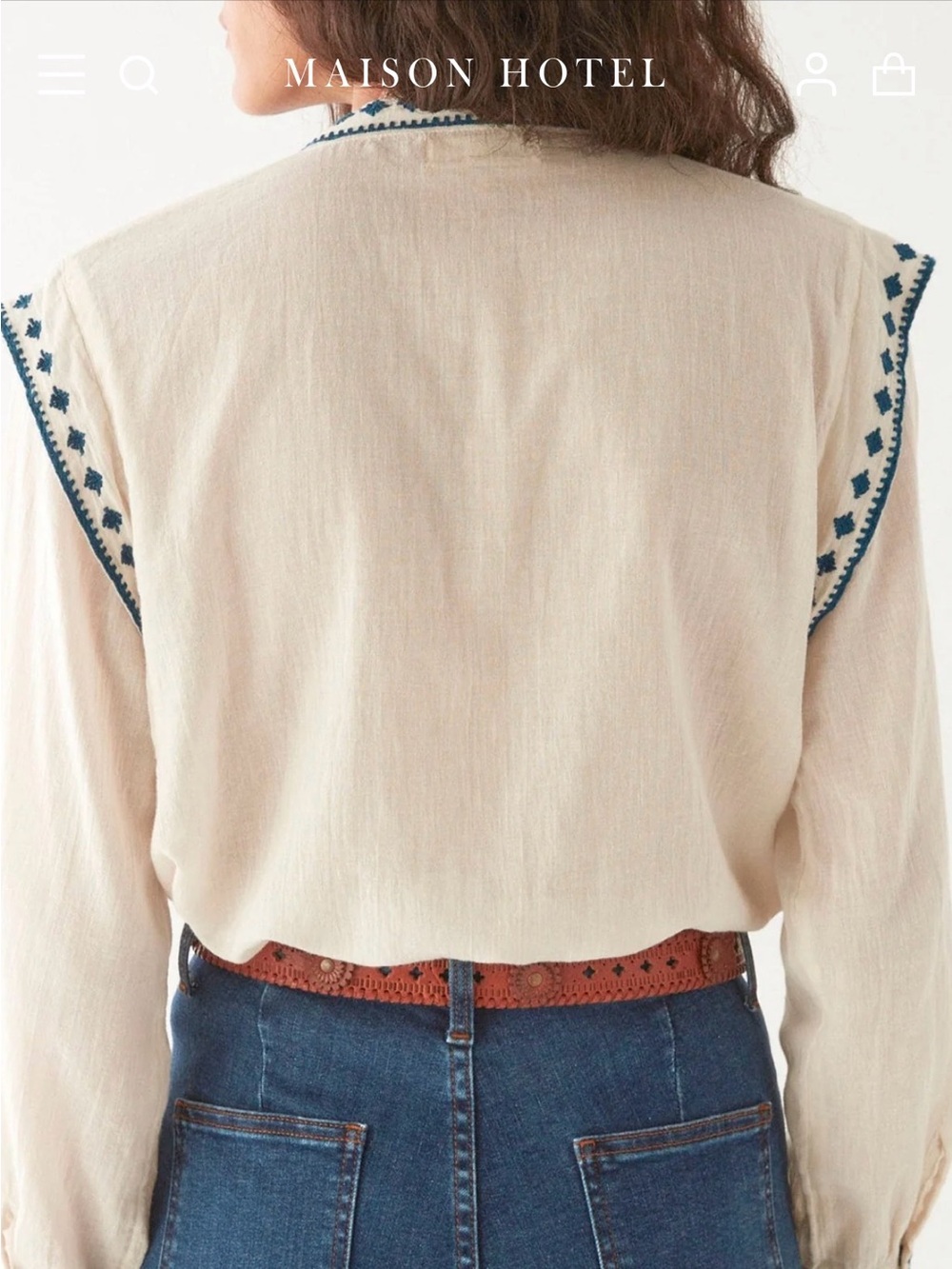 Maison Hotel PHILIPPA BLOUSE
PANNA COTTA - Picture 6 of 11